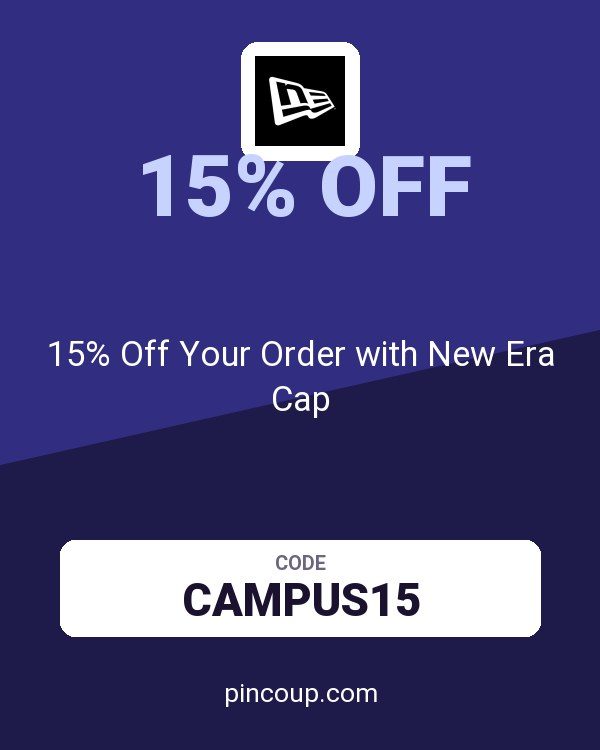 15% Off Your Order with New Era Cap