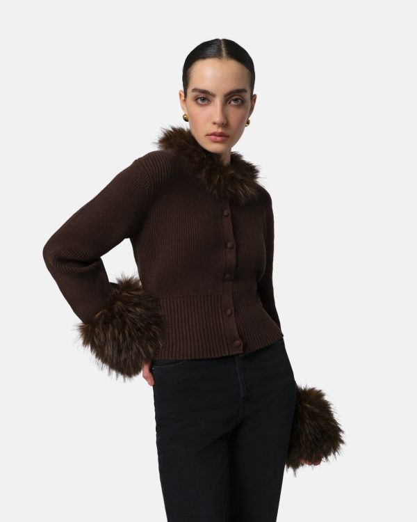 Rosa Cardigan at Apparis