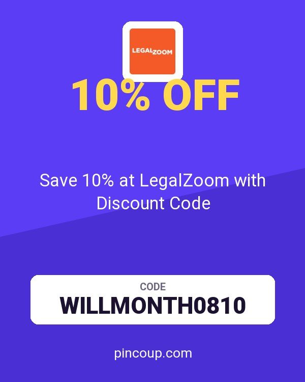 Save 10% at LegalZoom with Discount Code