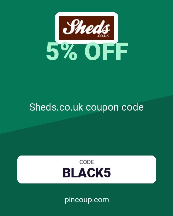 Sheds.co.uk coupon code