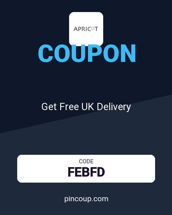 Apricot coupon: Get Free UK Delivery