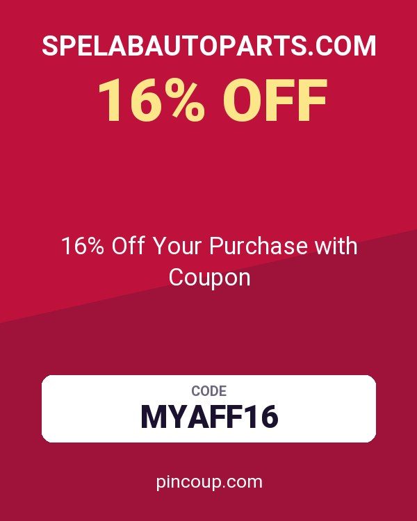 Spelabautoparts.com: 16% Off Your Purchase with Coupon
