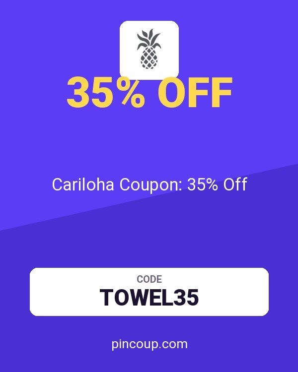 Cariloha Coupon: 35% Off