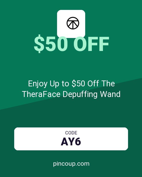 Therabody coupon: Enjoy Up to $50 Off The TheraFace Depuffing Wand
