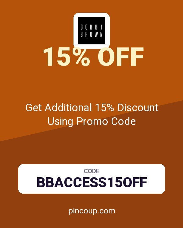 Bobbi Brown Cosmetics coupon: Get Additional 15% Discount Using Promo Code