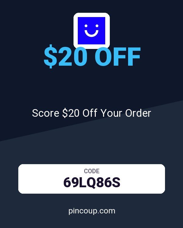 Visible coupon: Score $20 Off Your Order