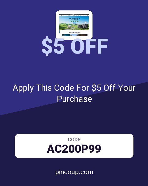 Bluetti coupon: Apply This Code For $5 Off Your Purchase