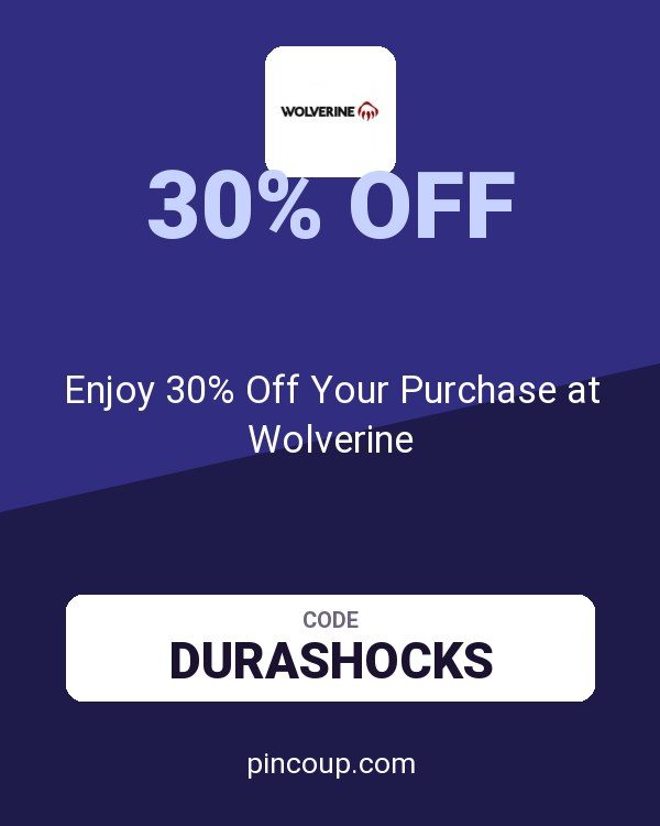 Enjoy 30% Off Your Purchase at Wolverine
