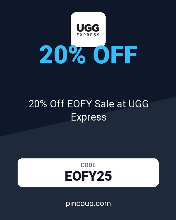 20% Off EOFY Sale at UGG Express