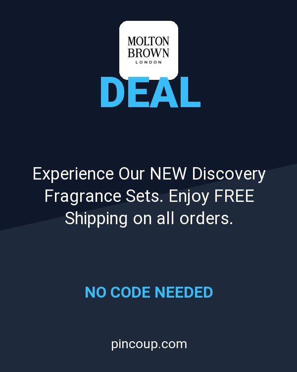 Molton Brown coupon: Experience Our NEW Discovery Fragrance Sets. Enjoy FREE Shipping on all orders.