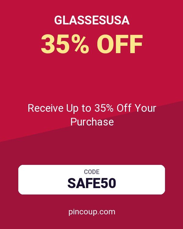GlassesUSA coupon: Receive Up to 35% Off Your Purchase