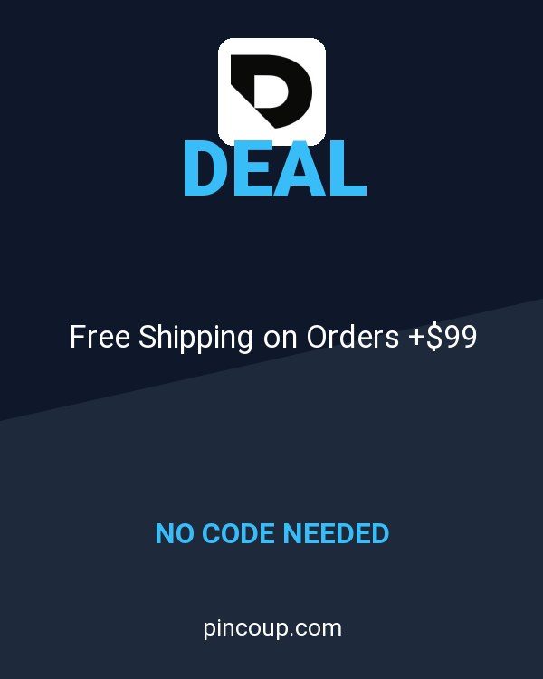 Drop coupon: Free Shipping on Orders +$99