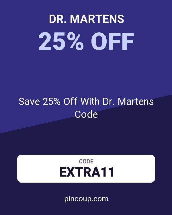 Save 25% Off With Dr. Martens Code