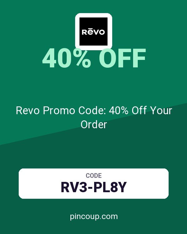 Revo Promo Code: 40% Off Your Order