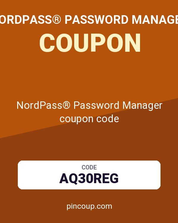 NordPass® Password Manager coupon code