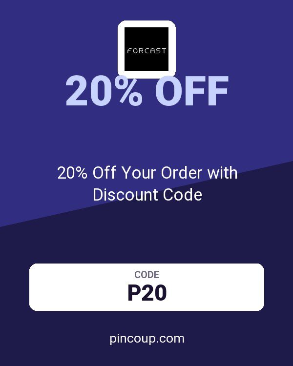 FORCAST coupon: 20% Off Your Order with Discount Code