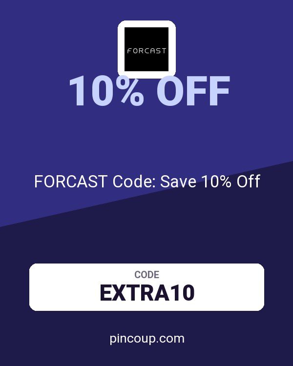 FORCAST Code: Save 10% Off