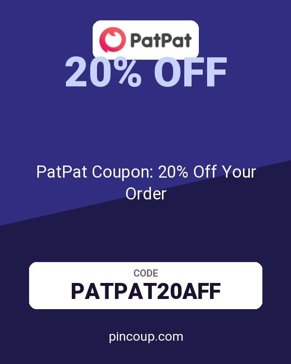 PatPat Coupon: 20% Off Your Order