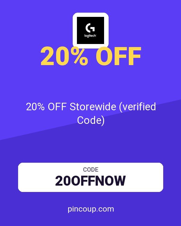 Logitech G coupon: 20% OFF Storewide (verified Code)