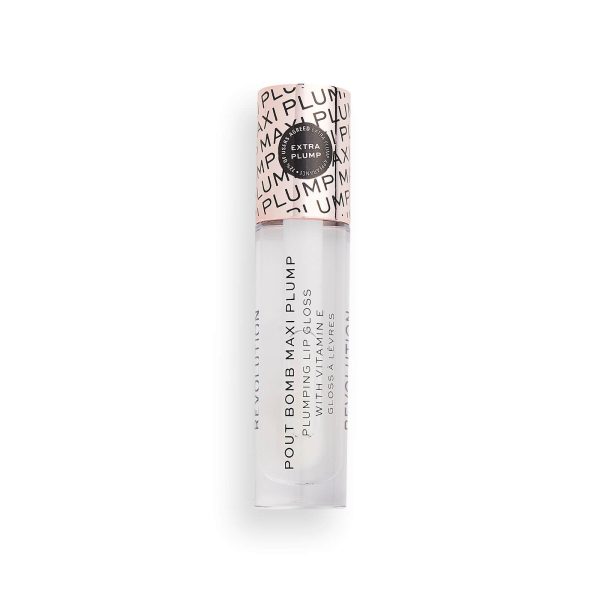 Makeup Revolution Pout Bomb Maxi Plump Lip Gloss 8.5ml (Various Shades) - Glaze at Revolutionbeauty