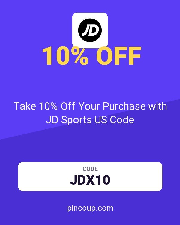 Take 10% Off Your Purchase with JD Sports US Code