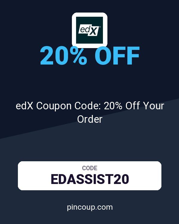 edX Coupon Code: 20% Off Your Order