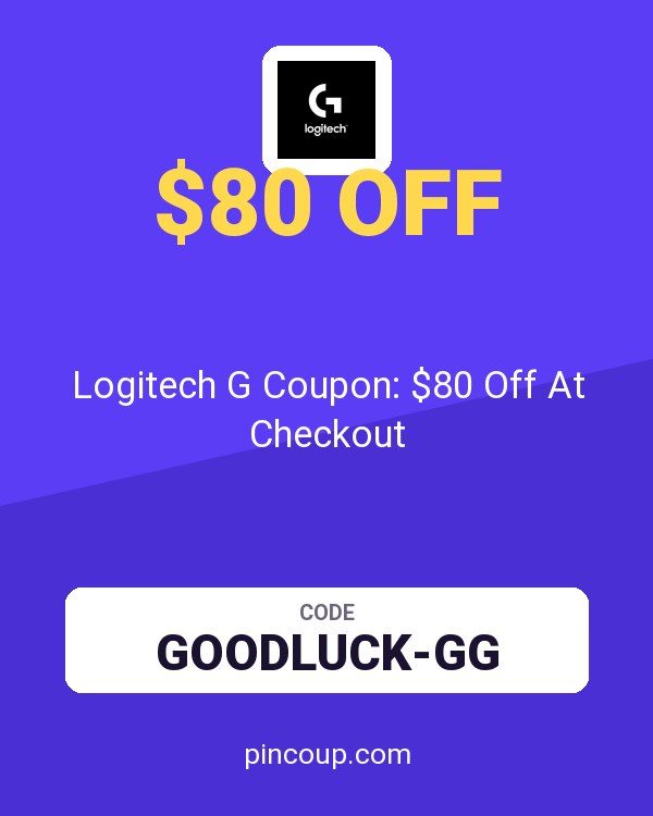 Logitech G Coupon: $80 Off At Checkout