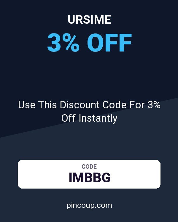 Ursime coupon: Use This Discount Code For 3% Off Instantly