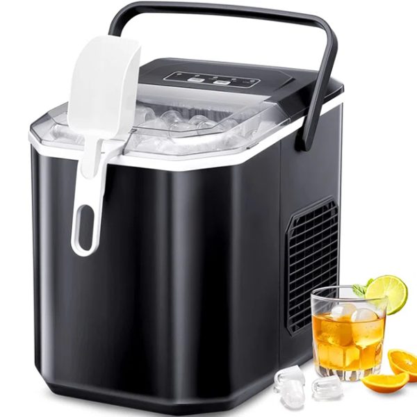 COWSAR 26 lbs/24H Daily Production Bullet Ice Maker - BLACK at Kismile