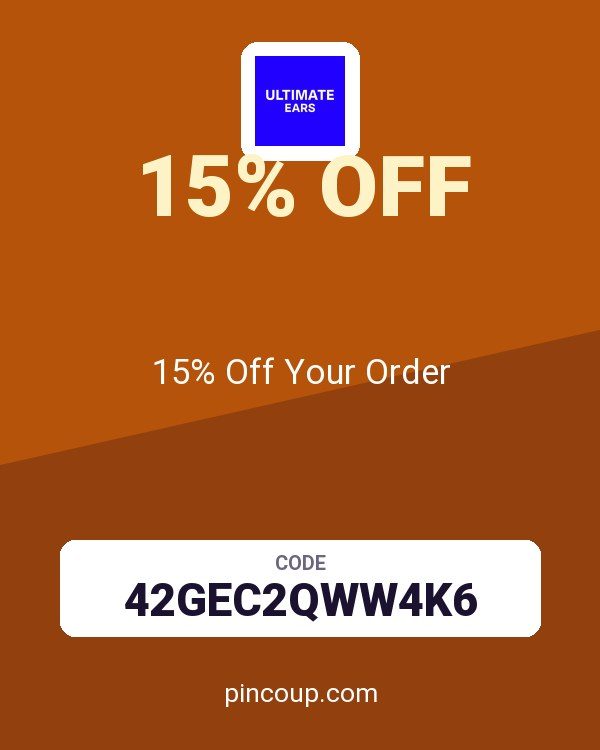 Ultimate Ears - US & coupon: 15% Off Your Order