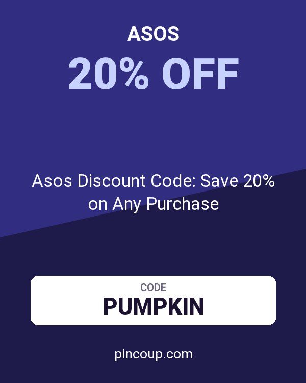 Asos Discount Code: Save 20% on Any Purchase
