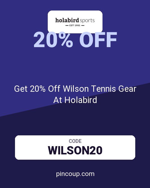 Holabird Sports coupon: Get 20% Off Wilson Tennis Gear At Holabird