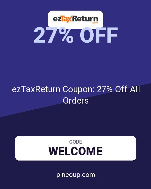 ezTaxReturn Coupon: 27% Off All Orders