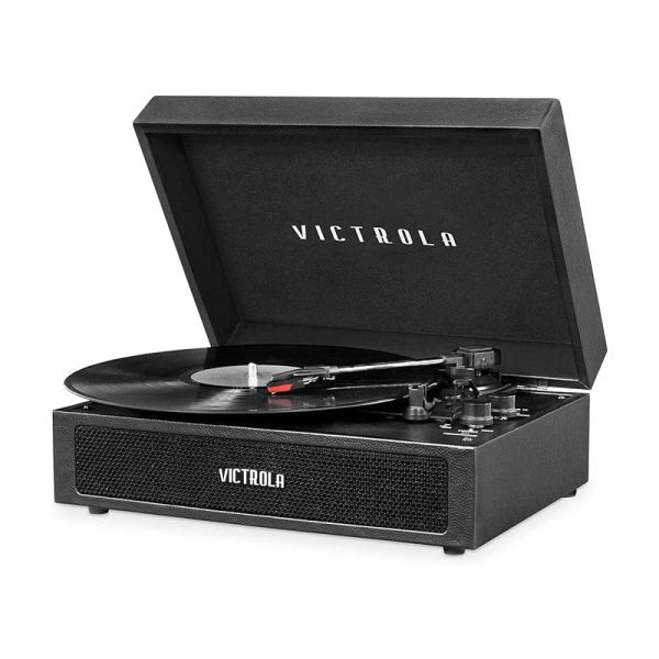 Parker Suitcase Record Player - Black at Victrola