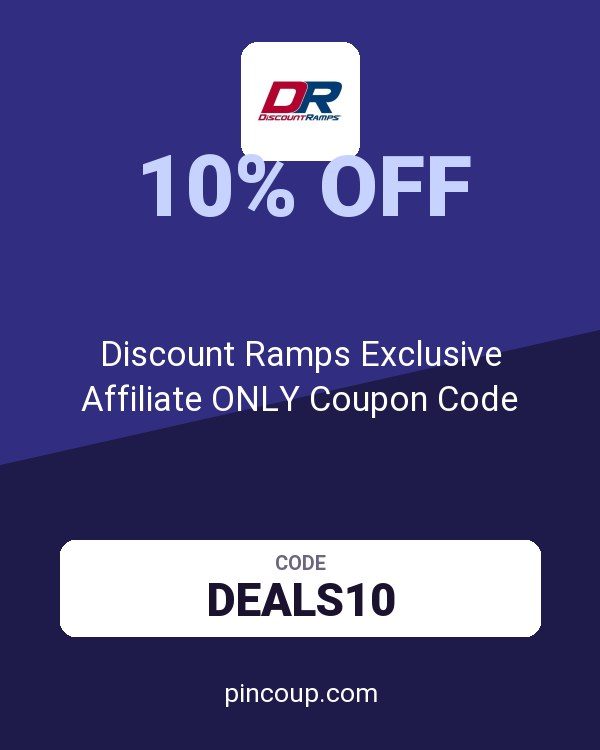 Discount Ramps Exclusive Affiliate ONLY Coupon Code