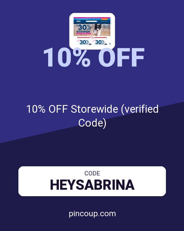 PETstock coupon: 10% OFF Storewide (verified Code)