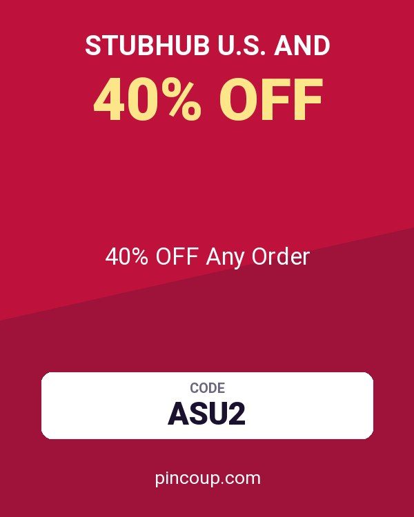 StubHub U.S. and coupon: 40% OFF Any Order