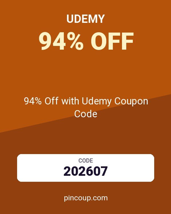 94% Off with Udemy Coupon Code