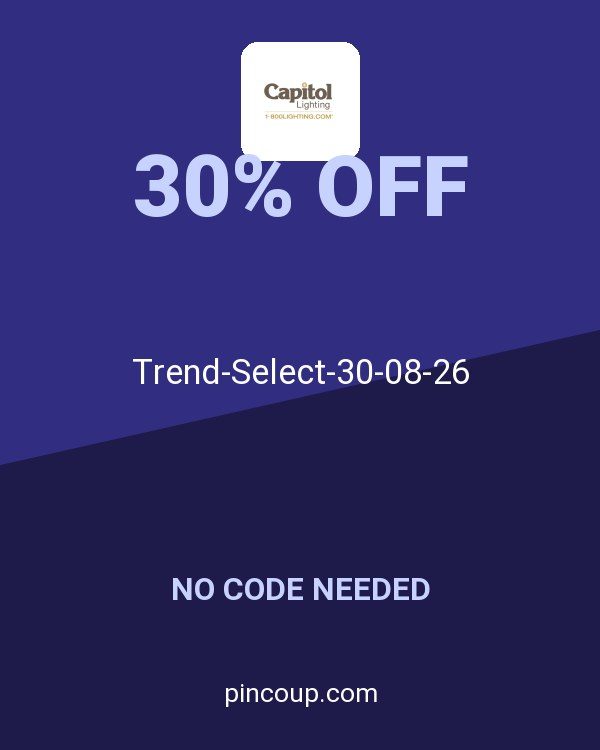 1-800Lighting coupon: Trend-Select-30-08-26