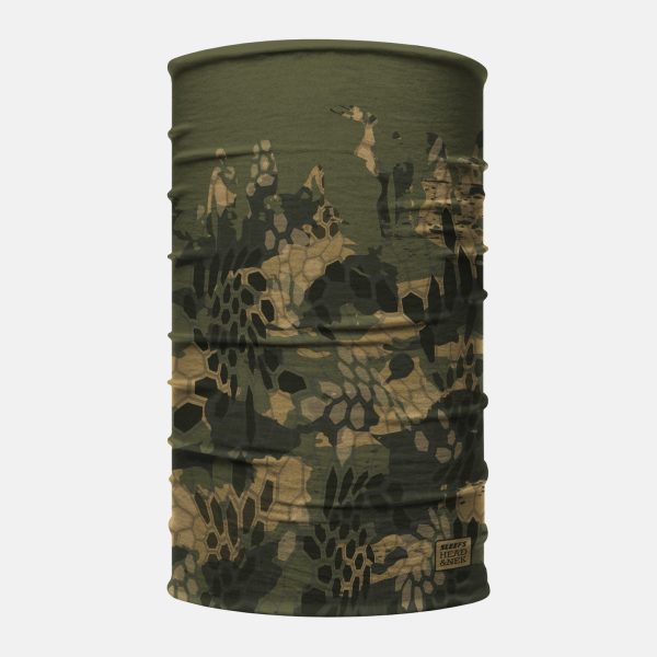 Incognito Militia Camo Neck Gaiter at SLEEFS