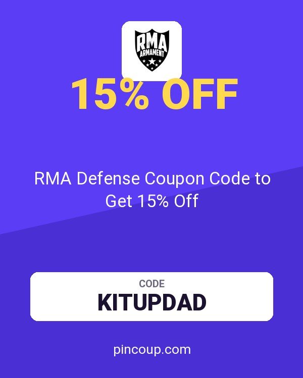 RMA Armament: RMA Defense Coupon Code to Get 15% Off