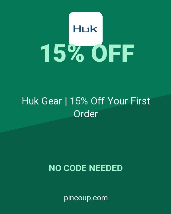 Huk Gear | 15% Off Your First Order