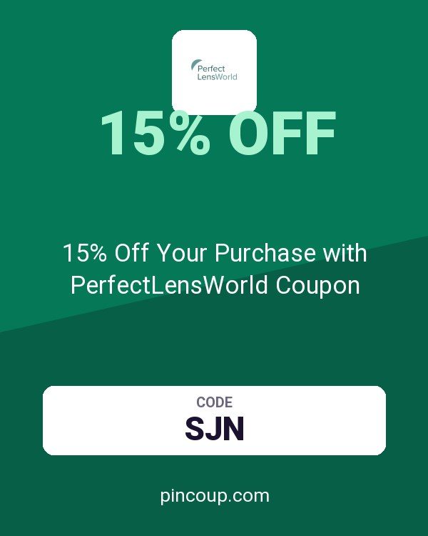 15% Off Your Purchase with PerfectLensWorld Coupon