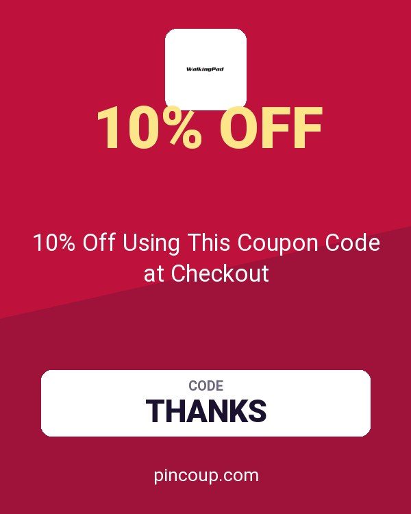 WalkingPad: 10% Off Using This Coupon Code at Checkout