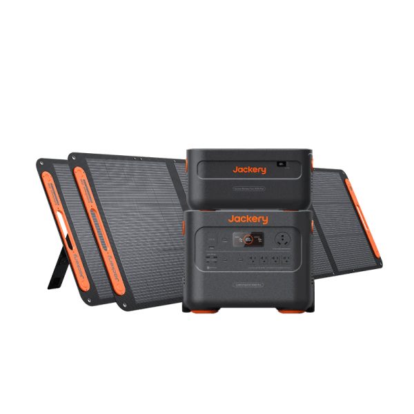 Jackery Solar Generator 2000 Plus - Explorer 2000 Plus Kit (4kWh) + SolarSaga 200W x 2