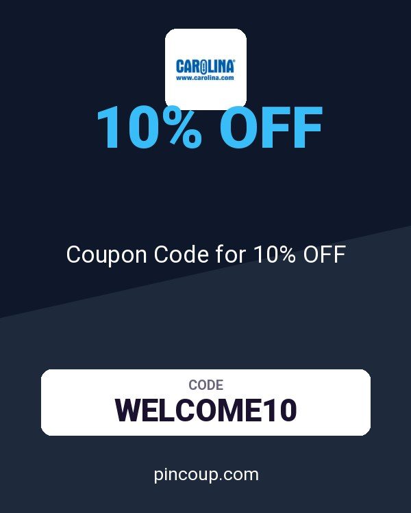 Carolina: Coupon Code for 10% OFF
