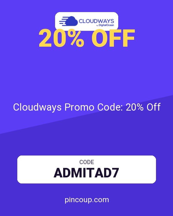 Cloudways Promo Code: 20% Off