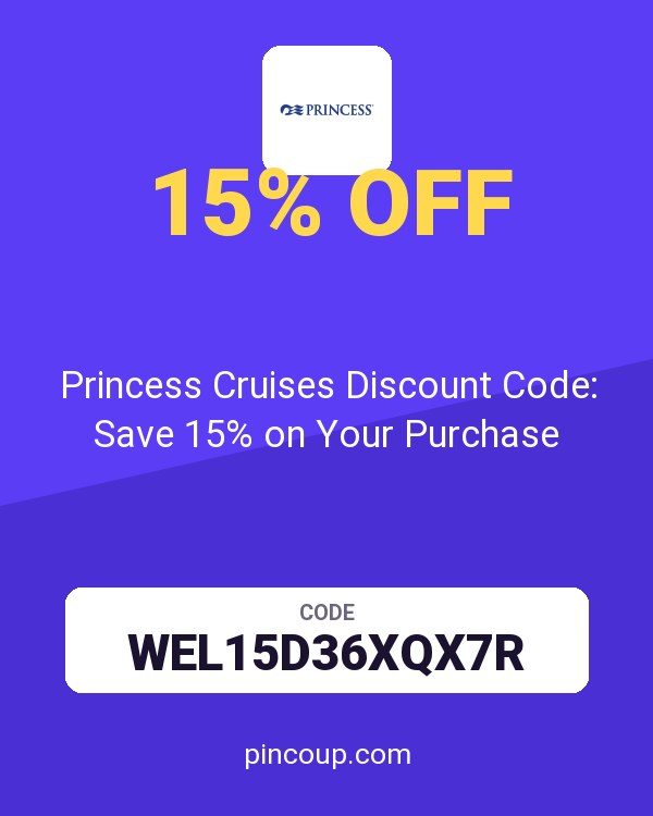 Princess Cruise Line AU coupon: Princess Cruises Discount Code: Save 15% on Your Purchase