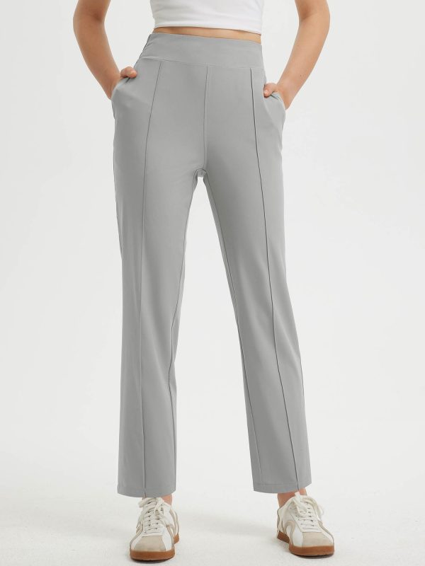 Evening Drift Tapered Trousers - Silver Sconce / 2XL at Baleaf