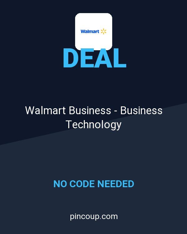 Walmart.com coupon: Walmart Business - Business Technology